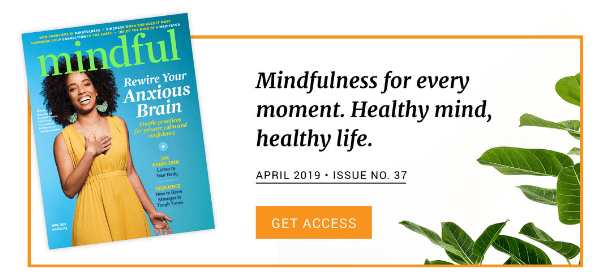 Mindful Magazine April 2019 Issue Banner