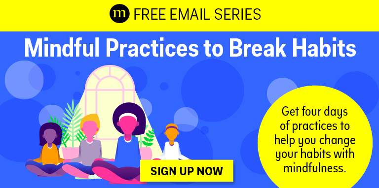 电子邮件系列 - 如何用正念改变习惯