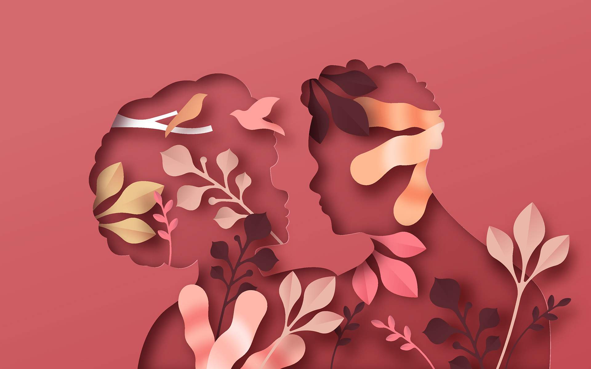 5 种有研究支持的方法来增强你的婚姻 - 一对男女拥抱的插图