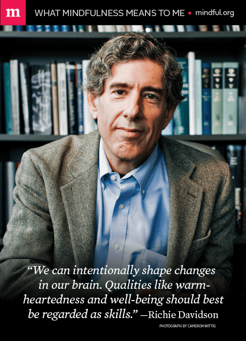 著名神经科学家里奇·戴维森