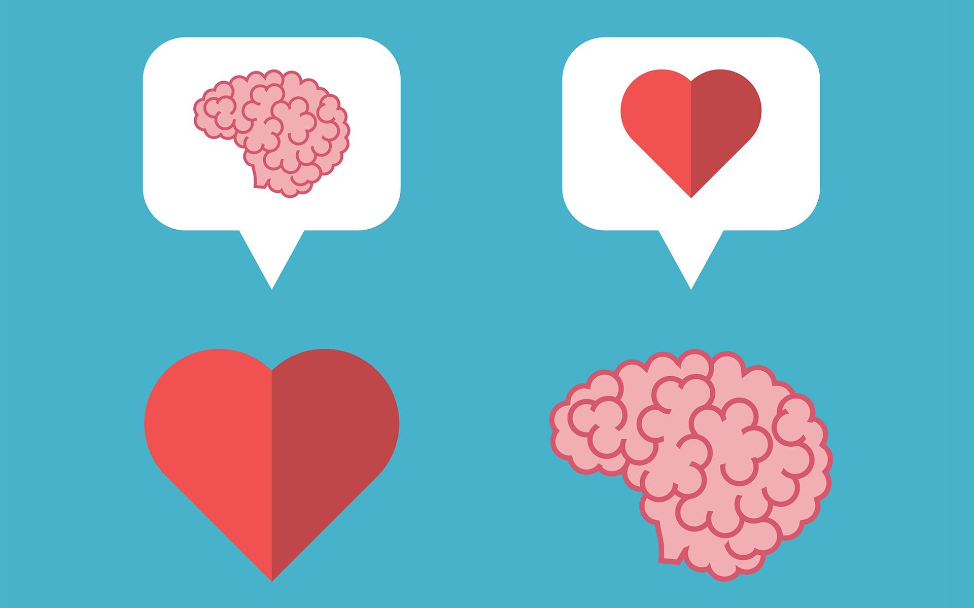 调查你的情绪而不压抑它们 - 互爱的大脑、心